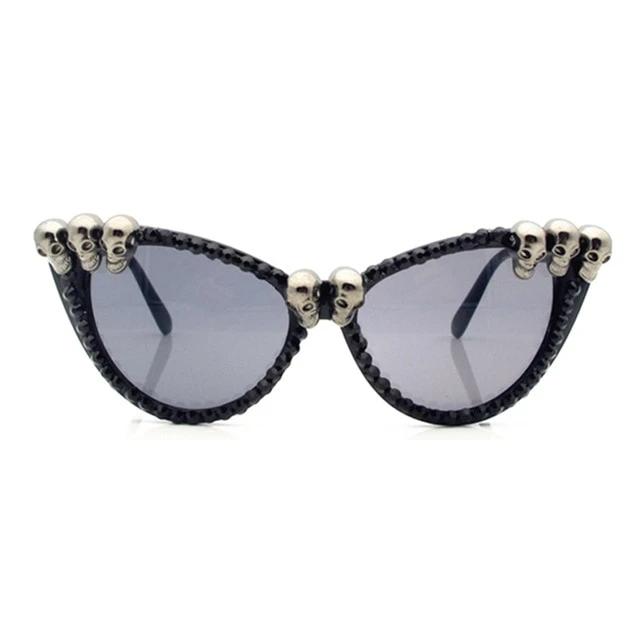 Womens Skull Sunglasses