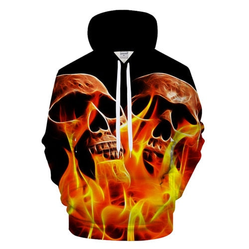 Skull And Bones Hoodies For Men