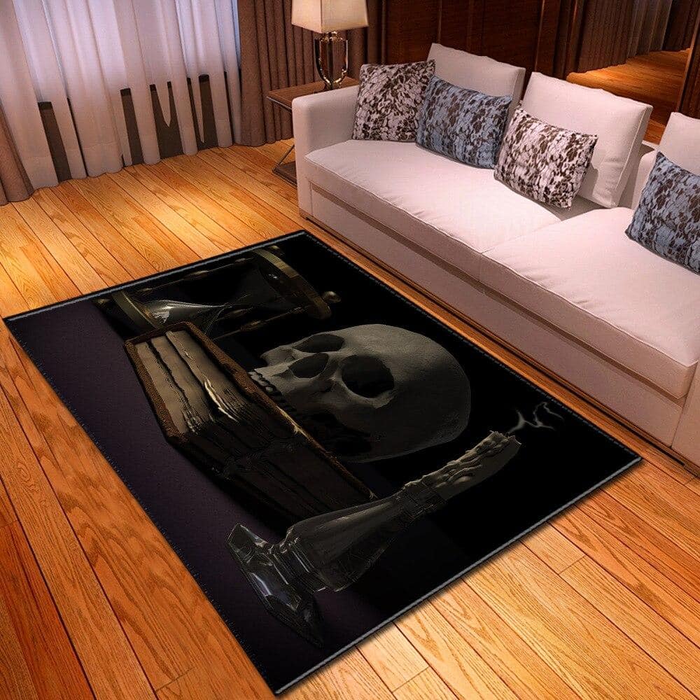 Skull Shaped Rug