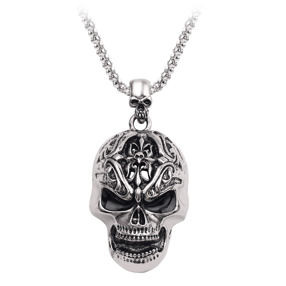 Skull Head Necklace Free Shipping