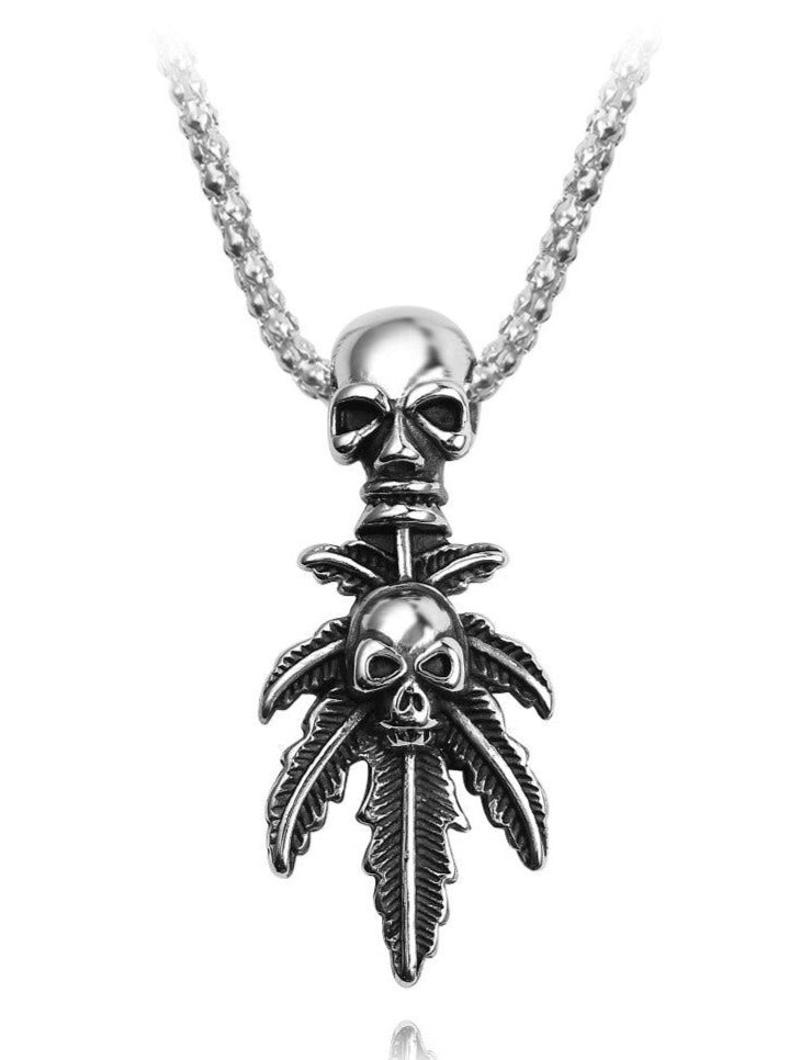 Native American Skull Necklace
