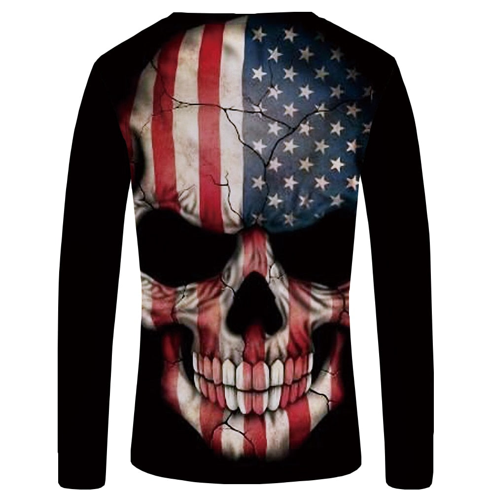American Warrior T-Shirt Long Sleeve