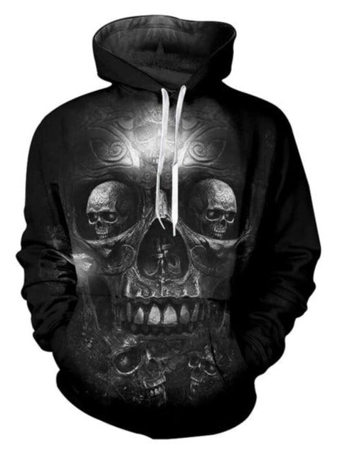 Black Hoodie With Skull