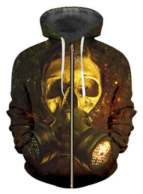 Affliction Skull Hoodie