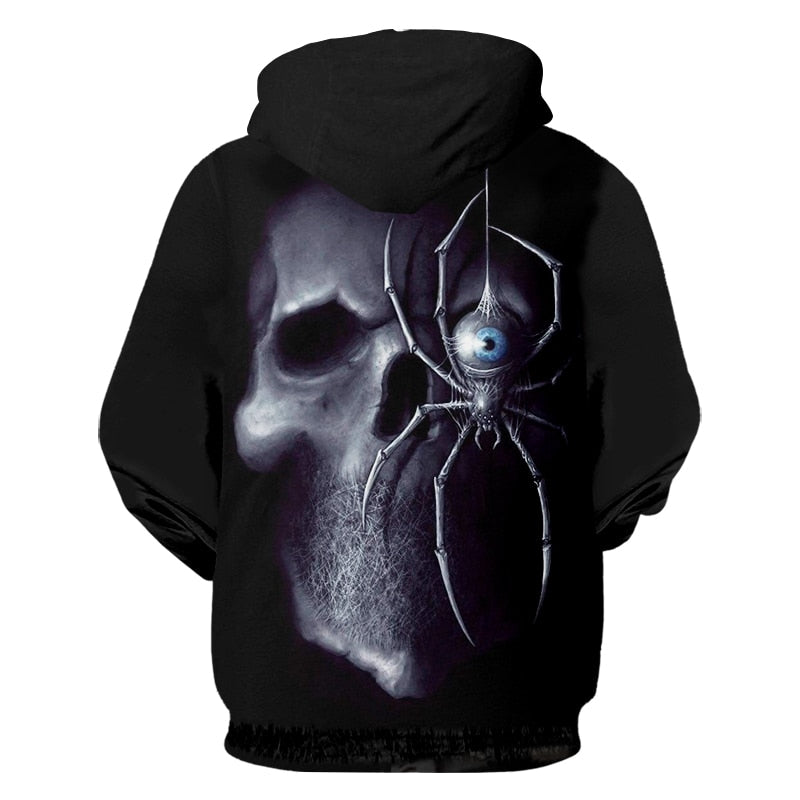 Heavy Skull Hoodie