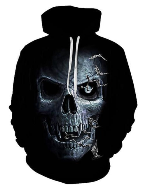 Evil Skull Hoodies