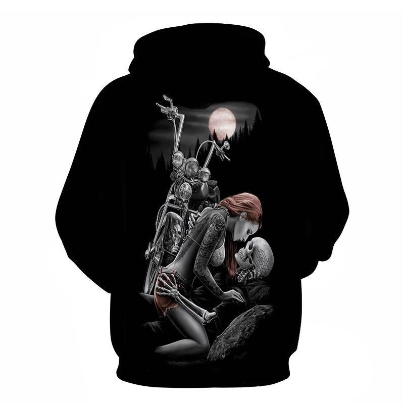 Black Hoodie Skull Revenge