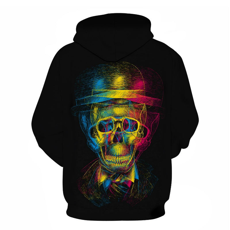 Digital Skull Hoodie