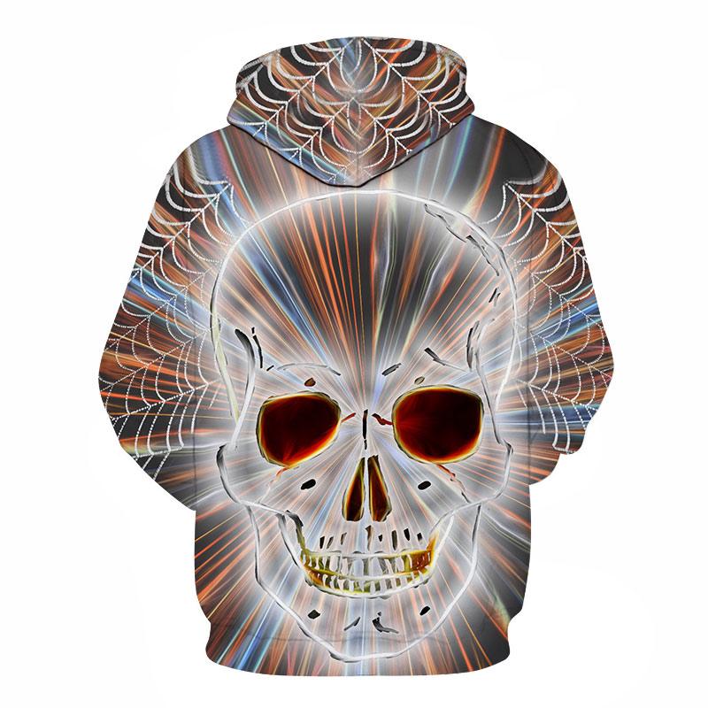 Skull Design Hoodies colurful
