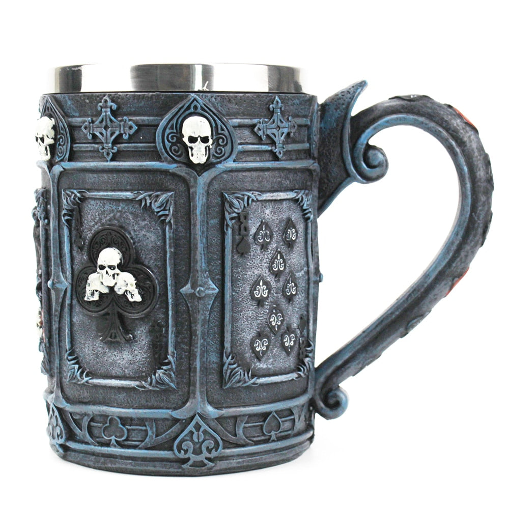 Gothic Skull Mug
