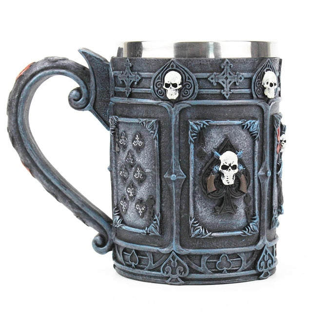 Gothic Skull Mug