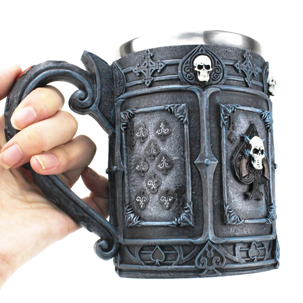 Gothic Skull Mug