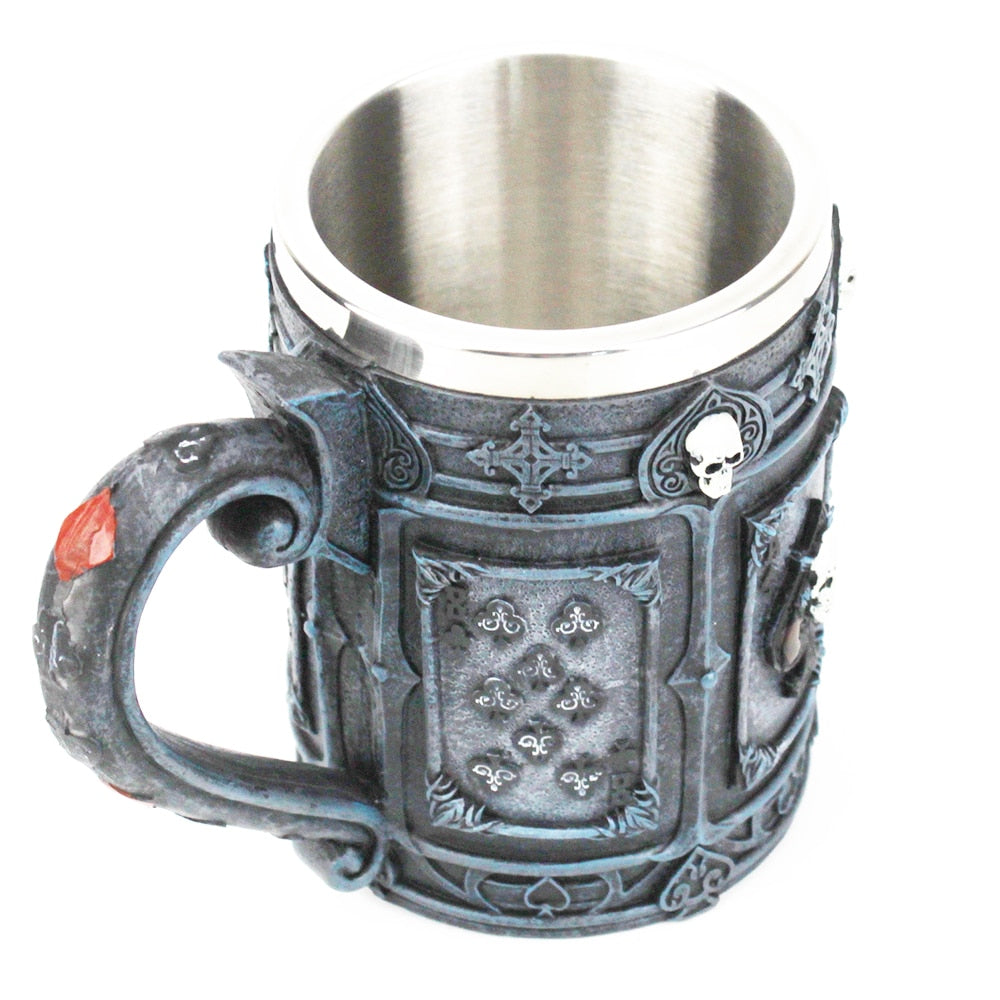 Gothic Skull Mug