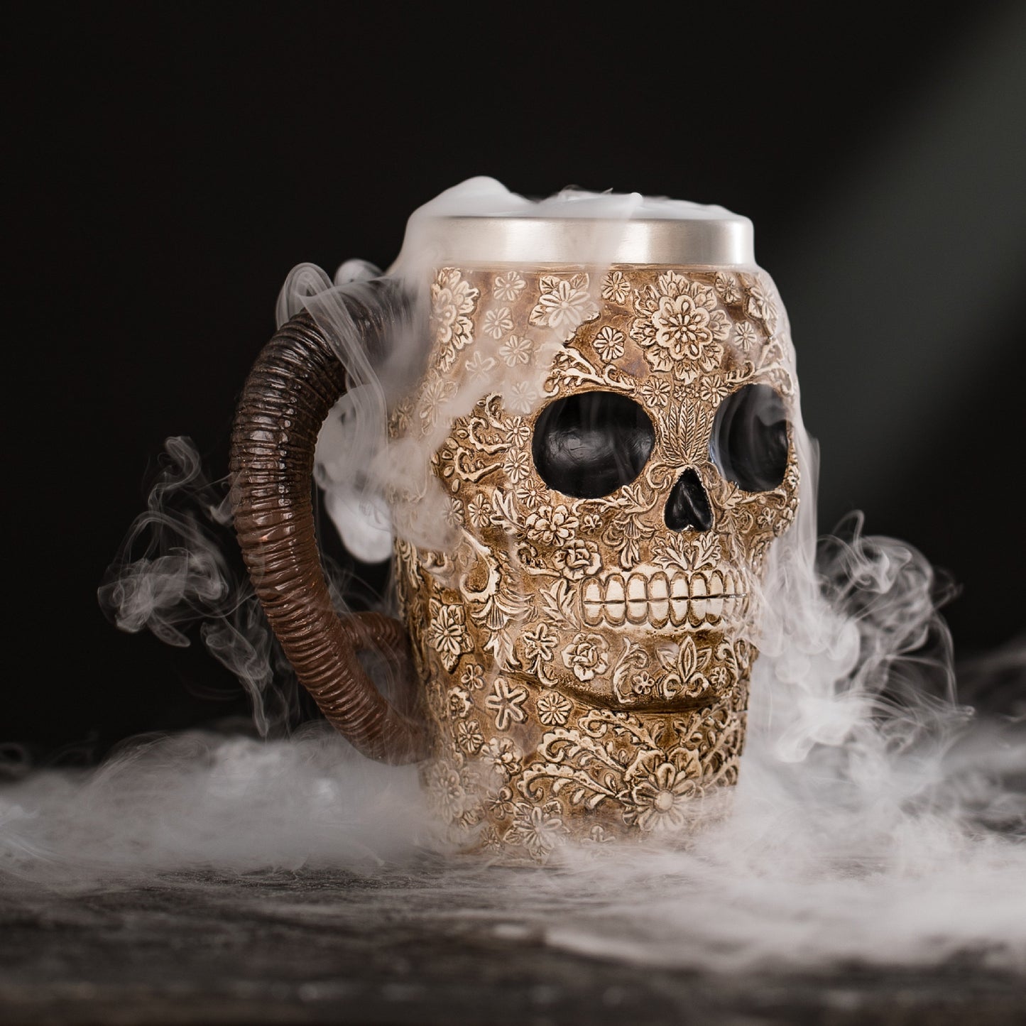 Horned Skull Mug