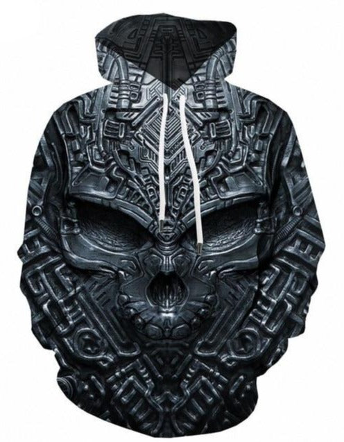 Nice Skull Hoodies