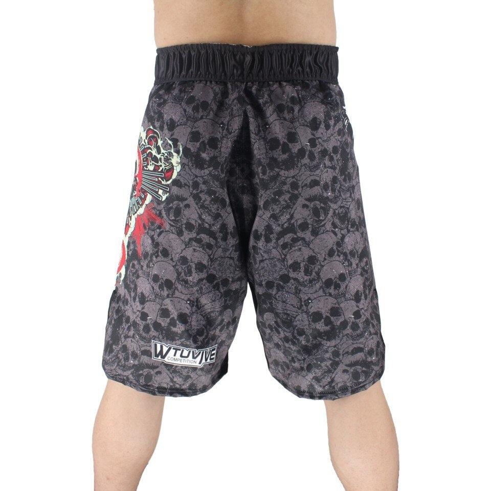 Full Skull Gym Shorts