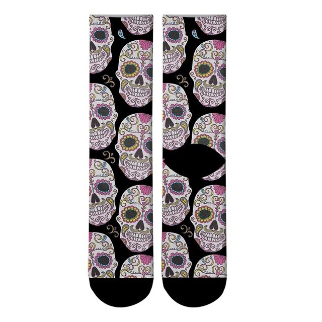 Mexican Skull Socks