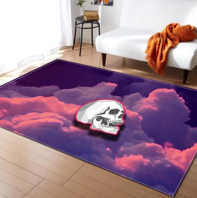 Pink Skull Rug