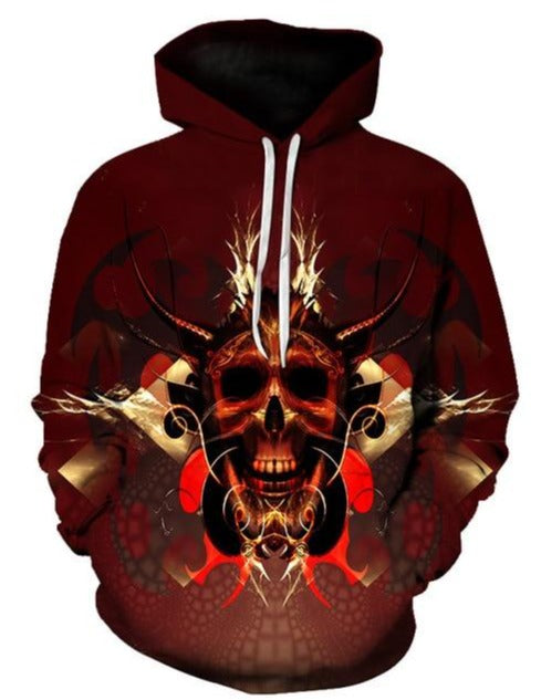 Famous Skull Hoodie