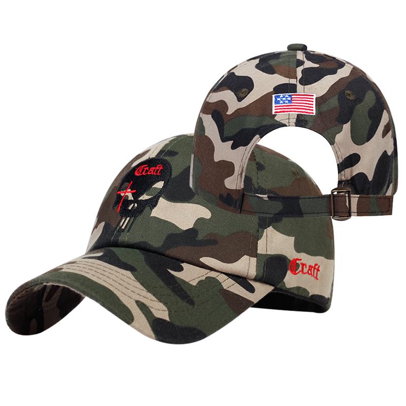 punisher american flag hat