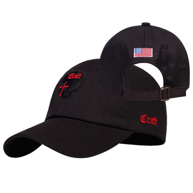 Punisher American Flag Hat | Skull Action