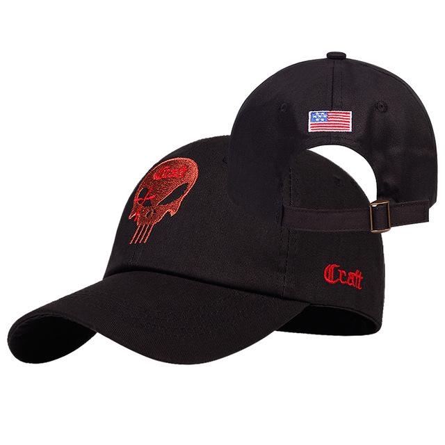 Punisher American Flag Hat | Skull Action