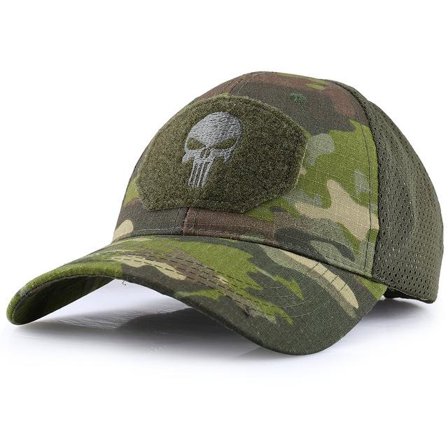 Punisher Military Hat | Skull Action