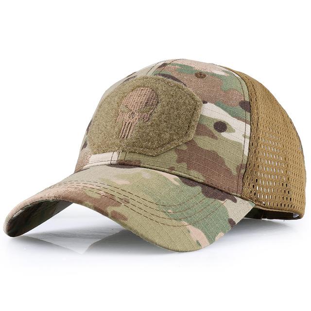 Punisher Military Hat | Skull Action