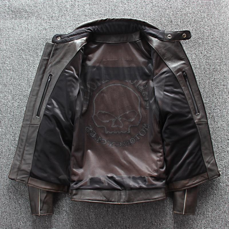 Punisher Skull Leather Jacket | Skull Action