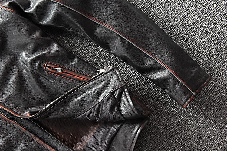 Punisher Skull Leather Jacket | Skull Action