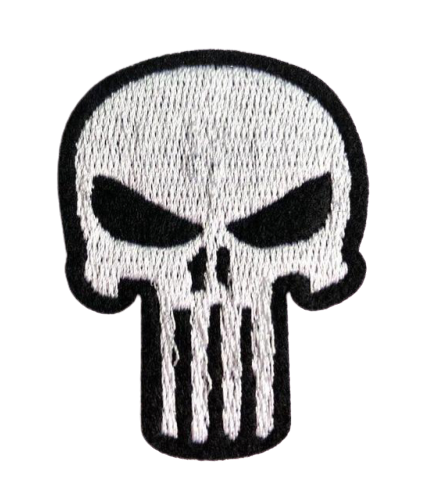 Punisher Skull Lasercut Patch【FAST AND FREE SHIPPING】