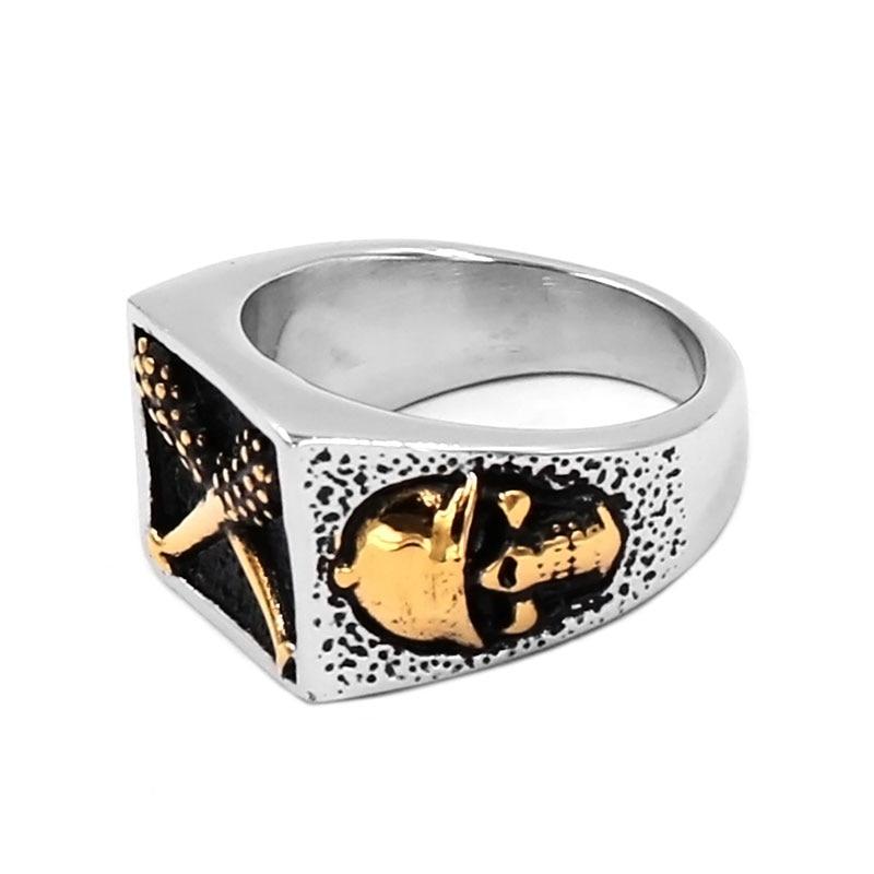 Punk Rings Jewelry | Skull Action