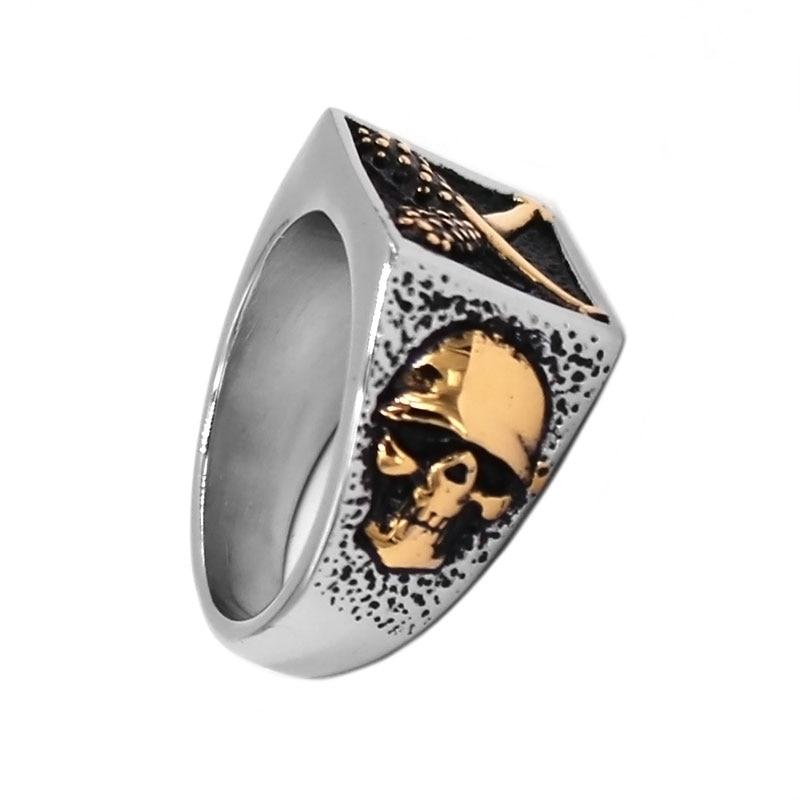 Punk Rings Jewelry | Skull Action