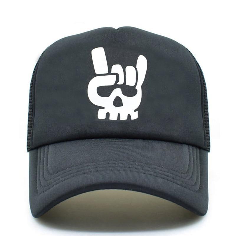 Punk Rock Skull Cap