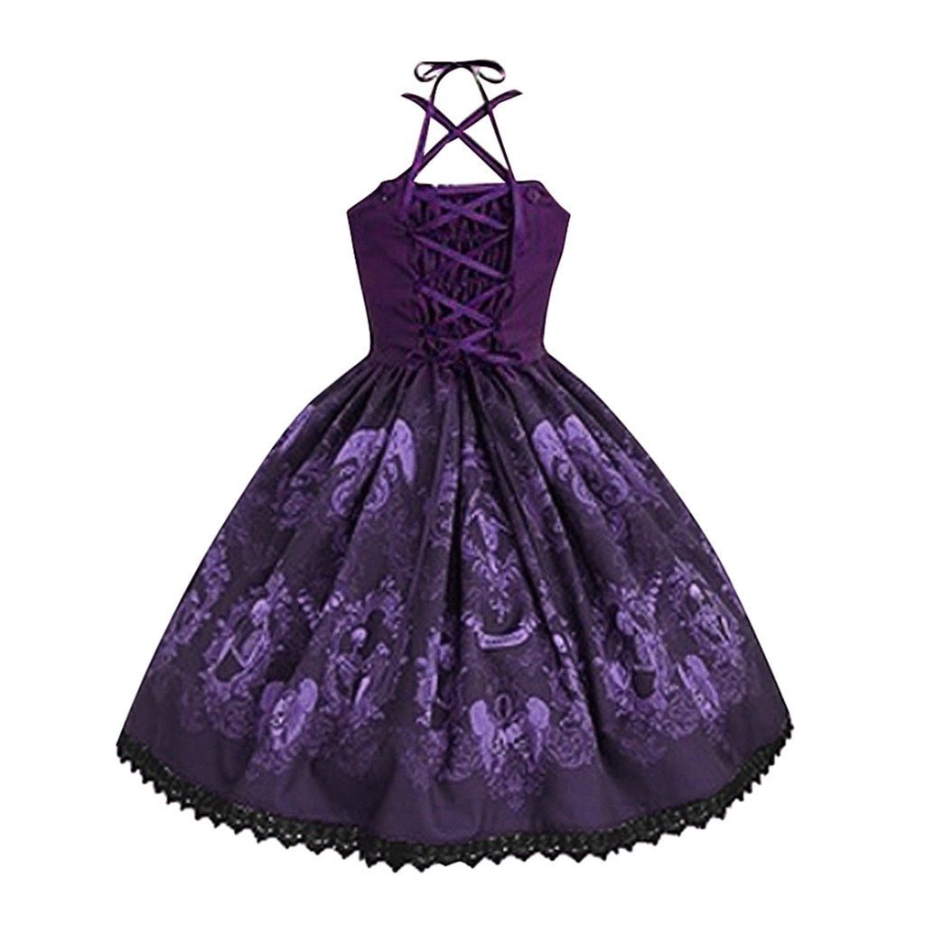 Purple Skull Dress | Skull Action