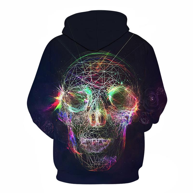 Rainbow Skull Hoodie | Skull Action