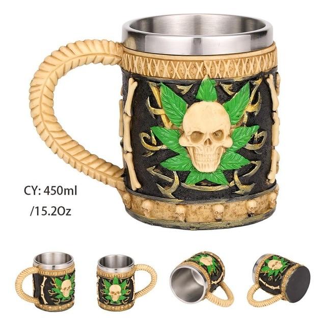 Rasta Mug | Skull Action