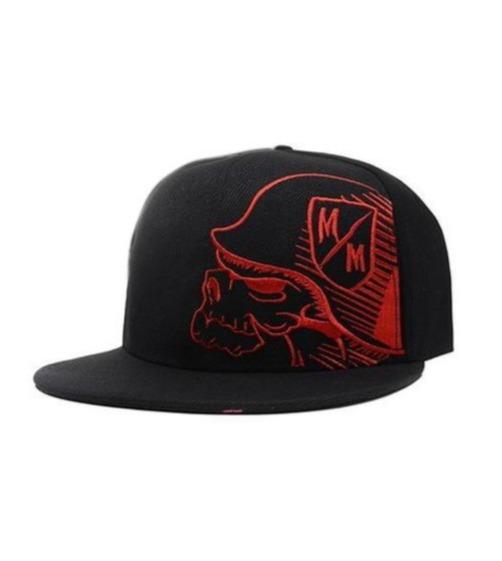 Red And Black Baseball Cap