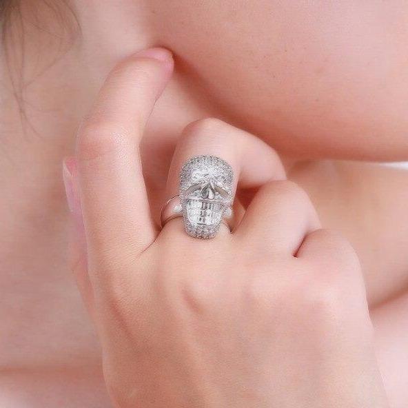 Red Pill Ring | Skull Action