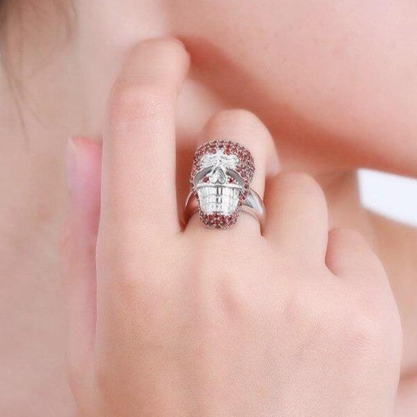 Red Pill Ring | Skull Action
