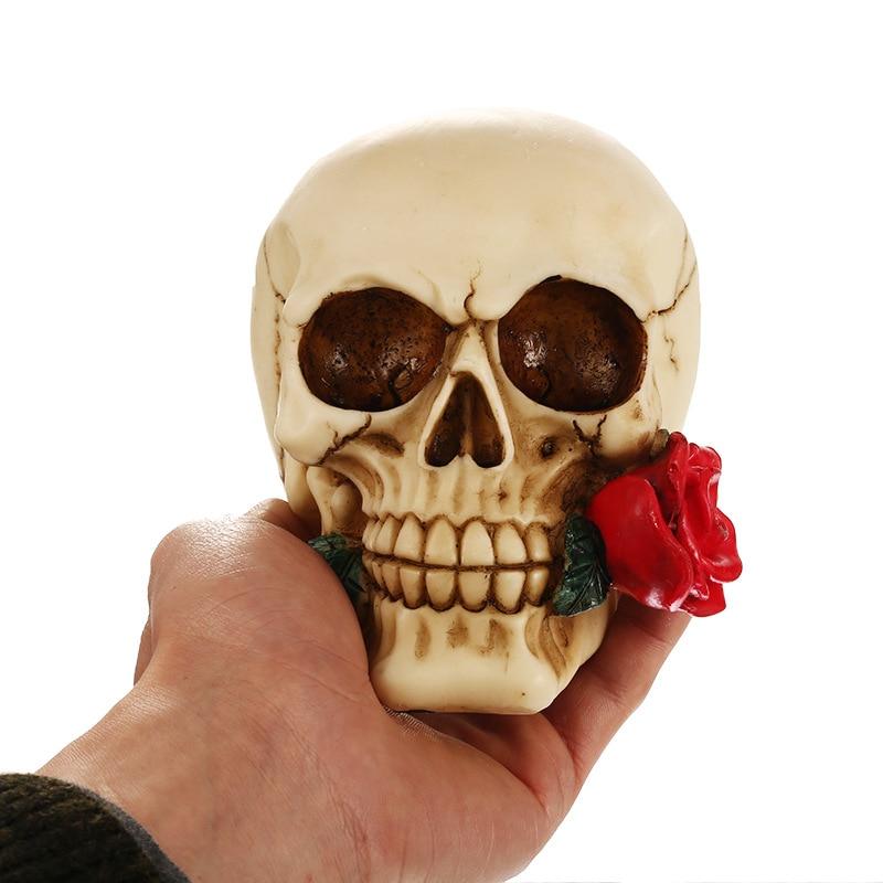 Red Rose Skull | Skull Action