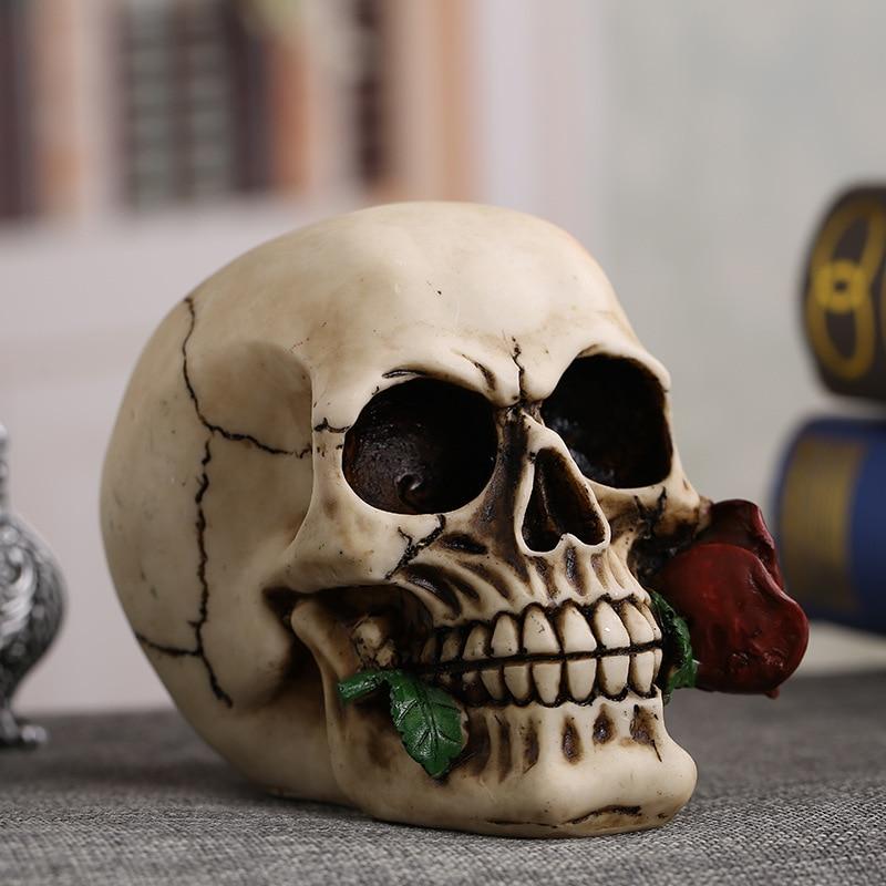Red Rose Skull | Skull Action