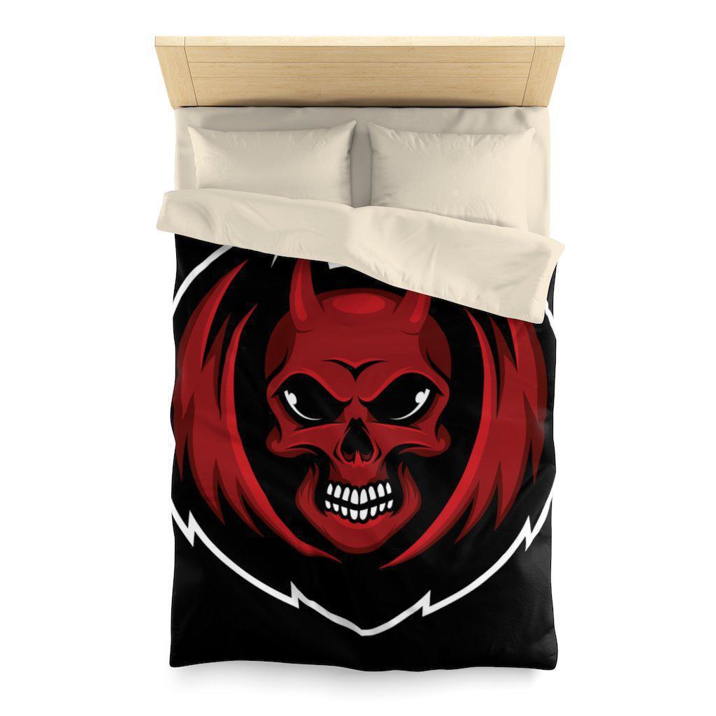 red-skull-bedding-design
