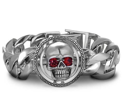 red skull bracelet