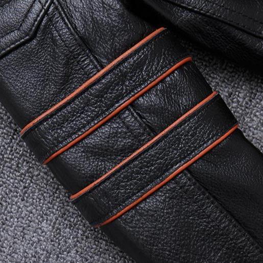 Red Skull Leather Jacket | Skull Action