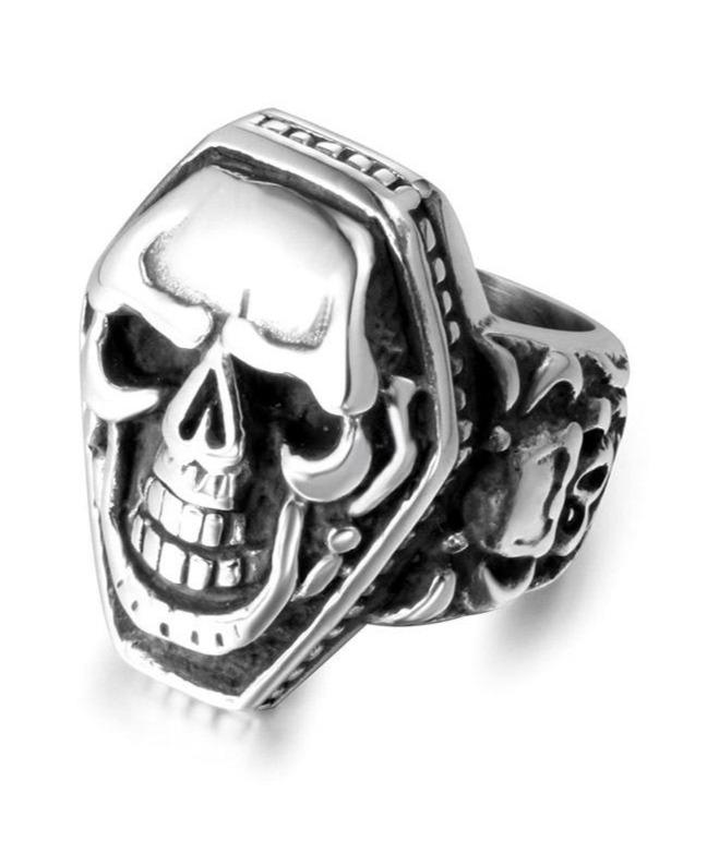 retro punk ring