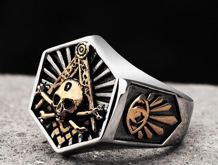 Ring Illuminati | Skull Action