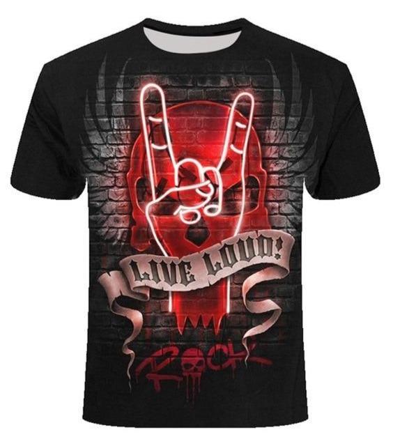 Rock Skull T-Shirts
