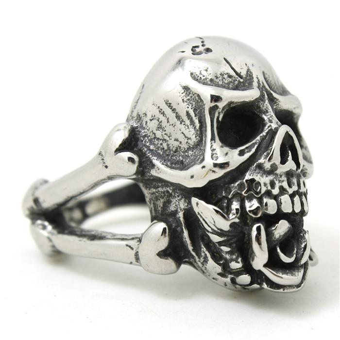 Rose Skull Ring | Skull Action
