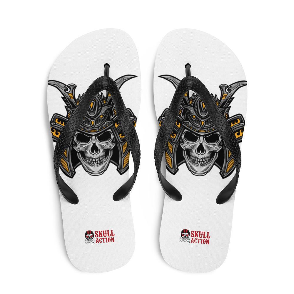 samourai-skull-flip-flops